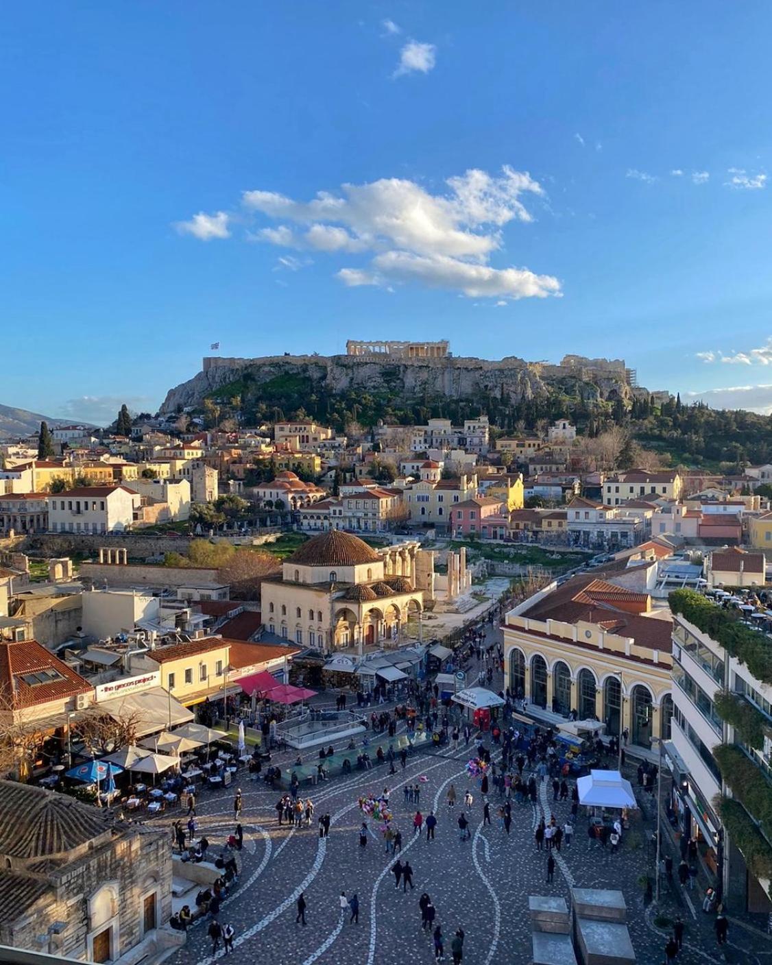 Athens *Blue Grand Suite *Di Giorgio Central Apartment ภายนอก รูปภาพ