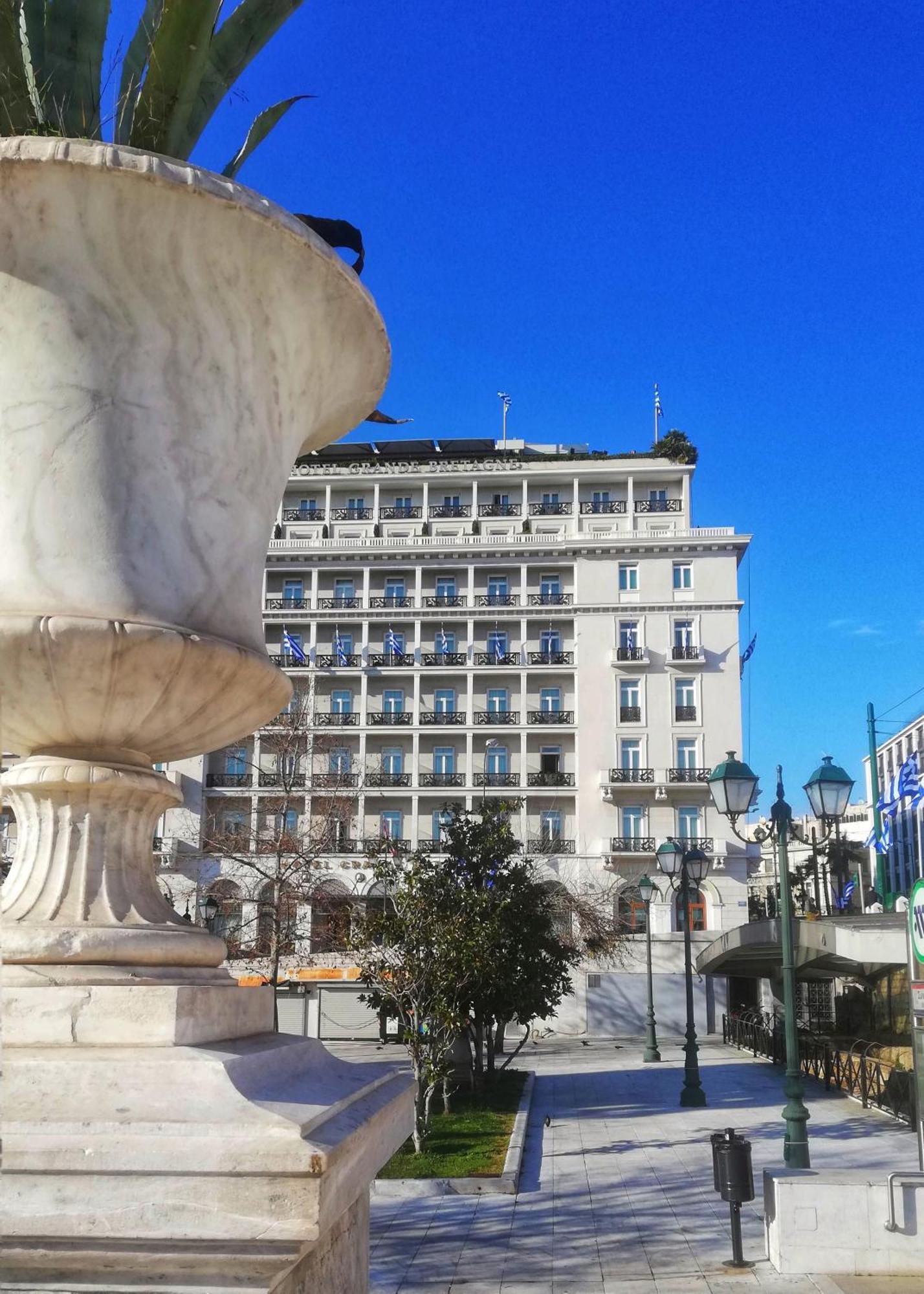 Athens *Blue Grand Suite *Di Giorgio Central Apartment ภายนอก รูปภาพ
