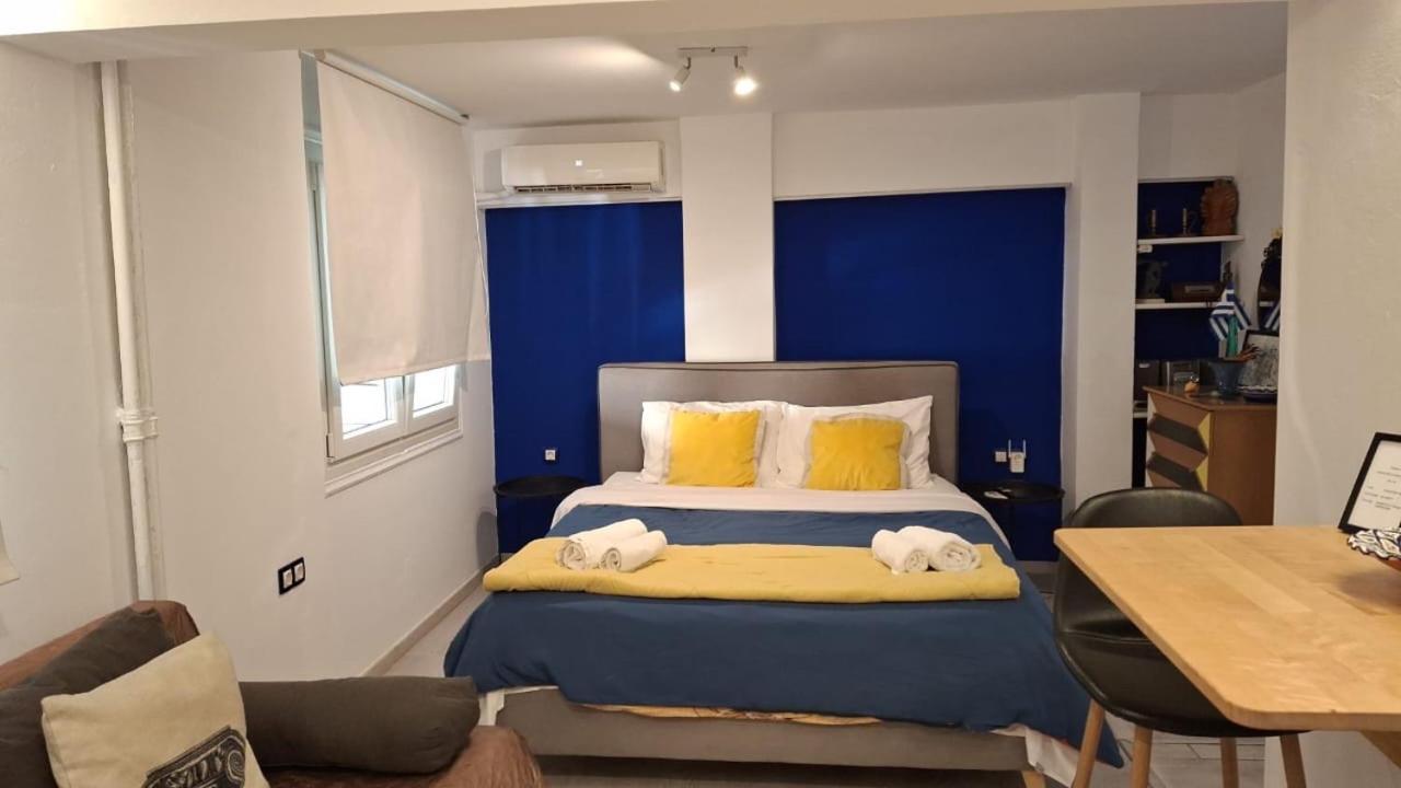 Athens *Blue Grand Suite *Di Giorgio Central Apartment ภายนอก รูปภาพ
