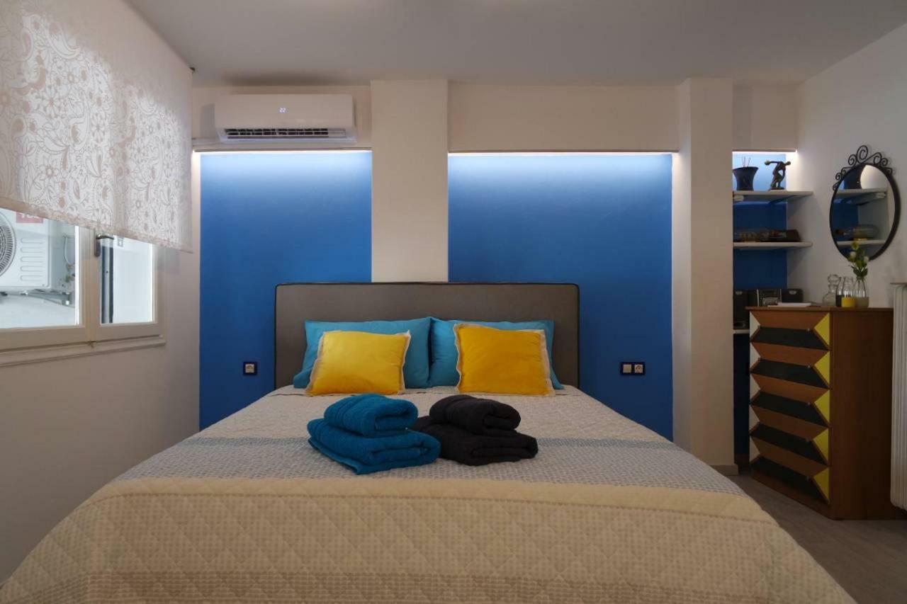 Athens *Blue Grand Suite *Di Giorgio Central Apartment ภายนอก รูปภาพ